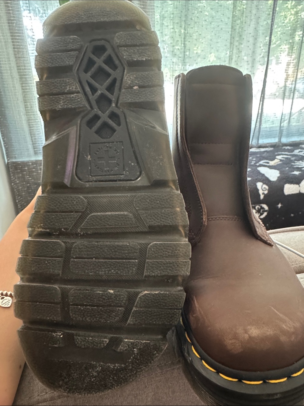 Dr. Martens Brown Leather Chelsea Lug Boots - Picture 5 of 6